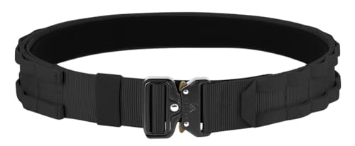 KRYDEX QUICK RELEASE RIGGER MOLLE BELT 1.75 INCH, MEDIUM - BLACK - Like New