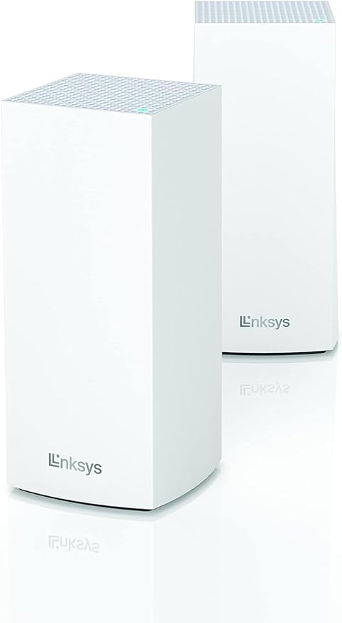 Linksys MX8400-RM2 AX4200 Velop Mesh WiFi 6 Router System 2-Pack - White Like New