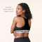 BRAVADO DESIGNS WOMEN'S PADDED NURSING BRA - SIZE: WOMEN L - BLACK - Like New