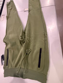 RUDOLPH FLEECE OLIVE GREEN JOGGERS SIZE: SMALL MEN - SIZE: MEN S - OLIVE - Brand New