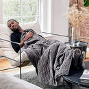 Gravity Weighted Blanket for Adults 20 lbs Grey 48"x72" Twin/Single - Brand New