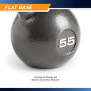 MARCEY HAMMERTONE KETTLE BELLS - 10 TO 55 LBS. HKB WORKOUT WEIGHTS - BLACK - Like New