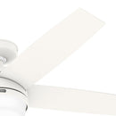 HUNTER ASHEVILLE 52” INDOOR/OUTDOOR CEILING FAN - WHITE - Brand New