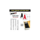 EXCELLO GLOBAL PRODUCTS SWINGING CHANGABLE MESSAGE SIDEWALK SIGN - WHITE - Like New