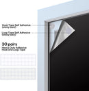 RUseeN Portable Blackout Shades 300 (118" x 57") 100% Blackout Blinds - Black Like New