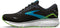 1103931D006 BROOKS MEN'S GHOST 15 NEUTRAL RUNNING SHOE BLACK/GREEN SIZE 10.5 Like New