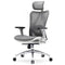 SIHOO M57 ERGONOMIC OFFICE CHAIR WITH 3 WAY ARMRESTS LUMBAR LIGHT GREY M57-M114 - Like New