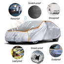 Uuoeebb Car Cover Waterproof All Weather, Sedans Up to 170" - (B0BHX3Z3PV) - Like New