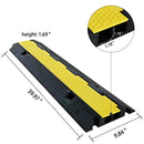F COME 3 Pack Rubber Cable Ramp Hose Cable Protector Ramp 2 Channel B07Q7Z7812 - Brand New