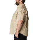 COLUMBIA MEN'S BONEHEAD SHORT SLEEVE SHIRT - SIZE: MEN L - FOSSIL - Like New