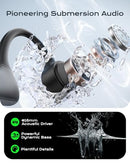 DEMICEA OPEN EAR SPORT HEADPHONES, WIRELESS BONE CONDUCTION - RED - Like New