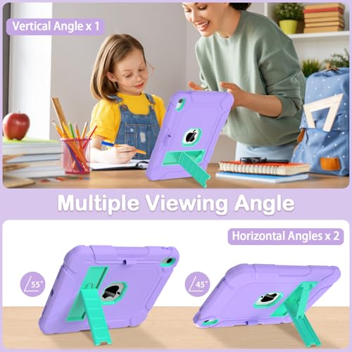 AVAWO CASE FOR NEW IPAD A16 11TH GENERATION 11" 2025 IPAD 10" 2022 - PURPLE/TEAL - Like New