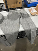 COOFANDY 2 PIECE BUTTON CASUAL SUIT BLAZER JACKET PANTS SIZE: MEN - LIGHT GRAY - Like New