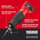 CRAFTSMAN RECIPROCATING SAW 7.5 AMP 3,200 RPM CMES300 - RED/BLACK - Like New
