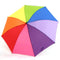 TINSOW 8 RIB RAINBOW UMBRELLA PORTABLE LGBT PRIDE UMBRELLA - RAINBOW - Like New