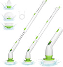 Afoddon Electric Spin Scrubber Cordless Power Scrub Brush - Green/White - Like New