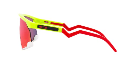 OAKLEY UNISEX SUNGLASSES BXTR SIZE 139 - YELLOW, WHITE, RED - Like New