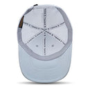 SHOHELL SOLID MESH CAP FOR MEN - BREATHABLE MID-PROFILE SNAPBACK - HEATER SILVER - Brand New