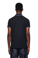 DIESEL T-RANDY-NEW POLOS MAN BLACK SIZE: MEN M BLACK - Brand New