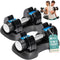 LIFEPRO Adjustable Dumbbells 5-25 lbs with Rack - Black - Like New