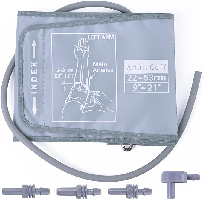 AILE Extra Large Blood Pressure Cuff : Universal 9-20.5" XL Blood Pressure Cuff Like New