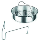 Fissler vitaquick Pressure-Cooker Set of 4-Pcs. with Insert & Tripod 10.6 Qt. - Like New