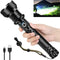 OMALIGHT Rechargeable LED Tactical Flashlight with Zoomable, 10 Modes - Black - Like New