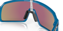 OAKLEY SUTRO SUNGLASSES - SKY BLUE FRAME, PRIZM SAPPHIRE LENSES, 140MM - Like New