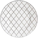 B07MXRR9T7 NEW MOROCCAN GREY 16 PIECE DINNERWARE SET - Brand New