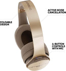 SOL REPUBLIC Soundtrack Pro Active Noise Cancelling Headphones - GOLD - Like New