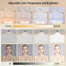 KEDAO NAIL LIGHT FOR DESK HALF MOON LIGHT FOR NAIL DESK 34INCH FOLDABLE - GOLD - Like New