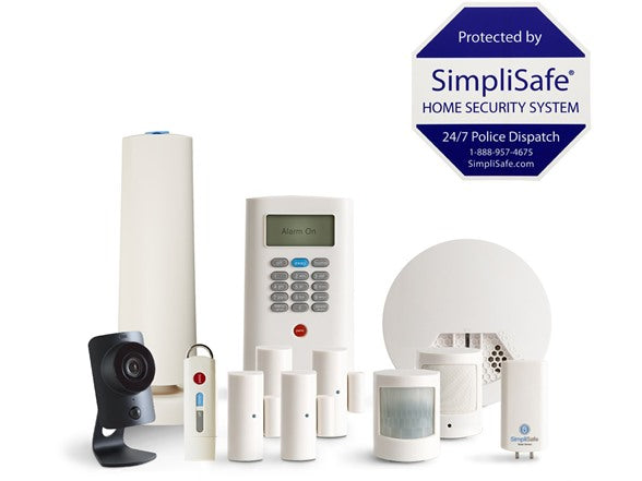 SimpliSafe 12-Piece Home Security System with HD Camera & Smoke Detector SS-1500 Like New