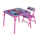 DISNEY MINNIE MOUSE JUNIOR TABLE AND CHAIR FURNITURE SET FOR KIDS - PINK/PURPLE - Like New
