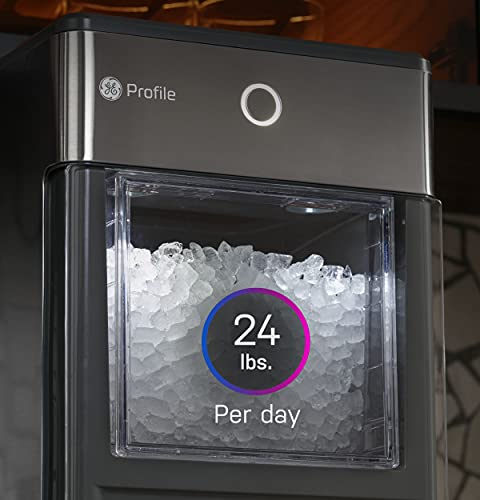 GE OPAL01GENKT Profile Opal Countertop Nugget Ice Maker with Side Tank - Like New