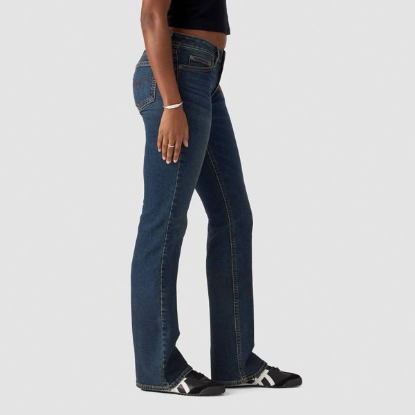 LEVI'S® WOMEN'S SUPERLOW BOOTCUT JEANS SIZE: 30W X 32L - SWEEP DOWN DARK - Brand New