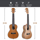 Mulucky Ukulele Concert 23" 4 Aquila Strings Premium Wooden Kit MUK-CH1 -NEW - Brand New