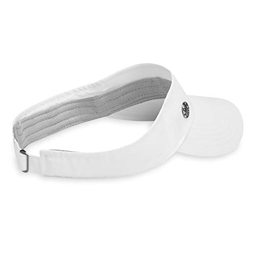 082-02-8201 Gaiam Women's Visor White O/S - Like New