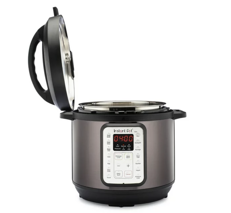 Instant Pot 8-Quart Viva Pressure Cooker 9in1 Slow Cooker Yogurt Maker - Black Like New