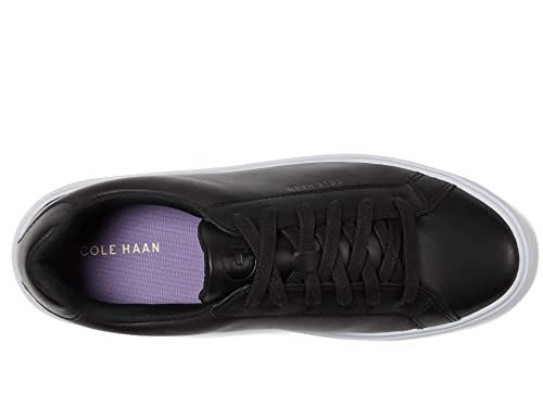 W26650 COLE HAAN WOMEN'S GRAND CROSSCOURT DAILY SNEAKER BLACK/WHITE SIZE 8 - Like New