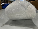 GENERIC WHITE QUEEN 60" BY 80" BY 18" MATTRESS TOPPER - WHITE - Like New