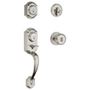 KWIKSET MONTARA FRONT DOOR LOCK HANDLE DEADBOLT SET WITH KNOB - - Scratch & Dent