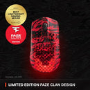 SteelSeries Aerox 3 Wireless FAZE CLAN Edition Holey RGB Gaming Mouse - Like New