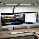 ONEMIX 42" LED DESK LAMP CLAMP ARCHITECT DESK REMOTE 4-SEGMENT 1800LM - BLACK - Like New