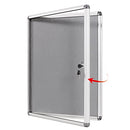 SWANSEA ENCLOSED BULLETINS PROTECTIVE RESIN 38X28" (9X4A) - GRAY FELT - Like New