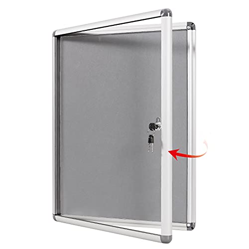 SWANSEA ENCLOSED BULLETINS PROTECTIVE RESIN 38X28" (9X4A) - GRAY FELT - Like New