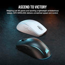 CORSAIR M75 Wireless RGB Lightweight FPS Gaming Mouse - White - Like New