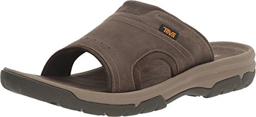 Teva Men's M Langdon Slide Sandal Walnut Size 9 - Like New