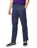 DICKIES MEN'S ORIGINAL 874 PANTS, STRAIGHT LEG 34W X 34L, NAVY V1 - Brand New