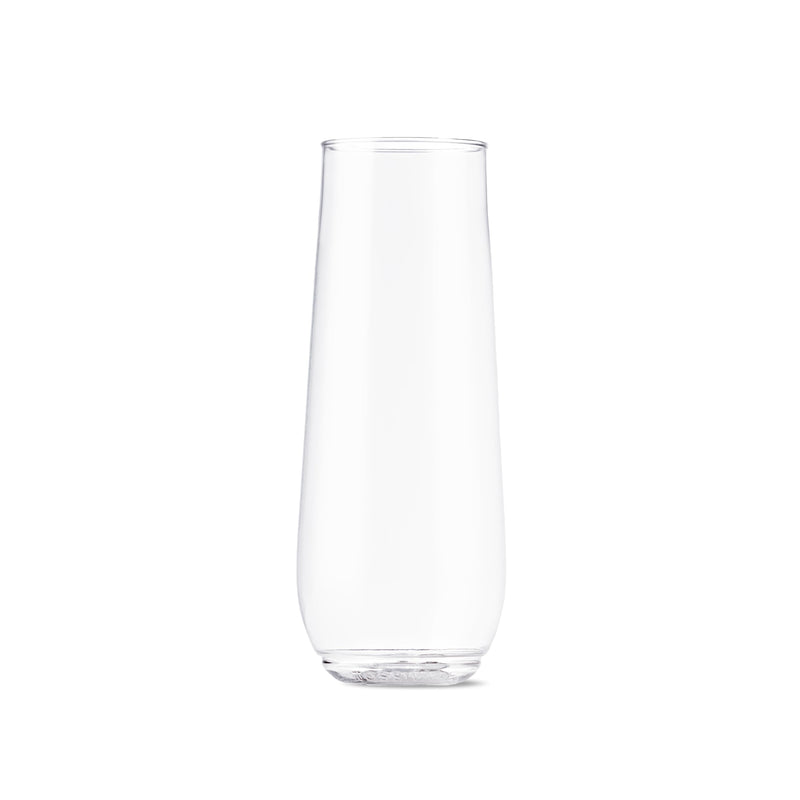 TOSSWARE PRO 9oz Flute, Premium Quality, Recyclable Unbreakable, Set of 252 - Like New