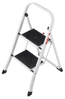 HAILO 9204015095 K20 STEP LADDER 4396-911 - WHITE - Like New